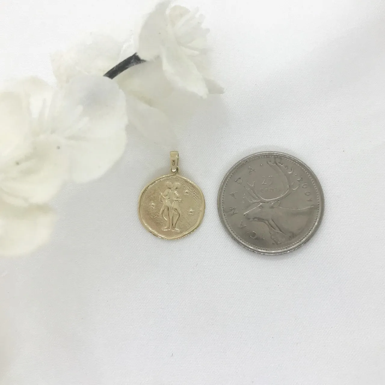 10k Yellow Gold Horoscope-Zodiac Charms