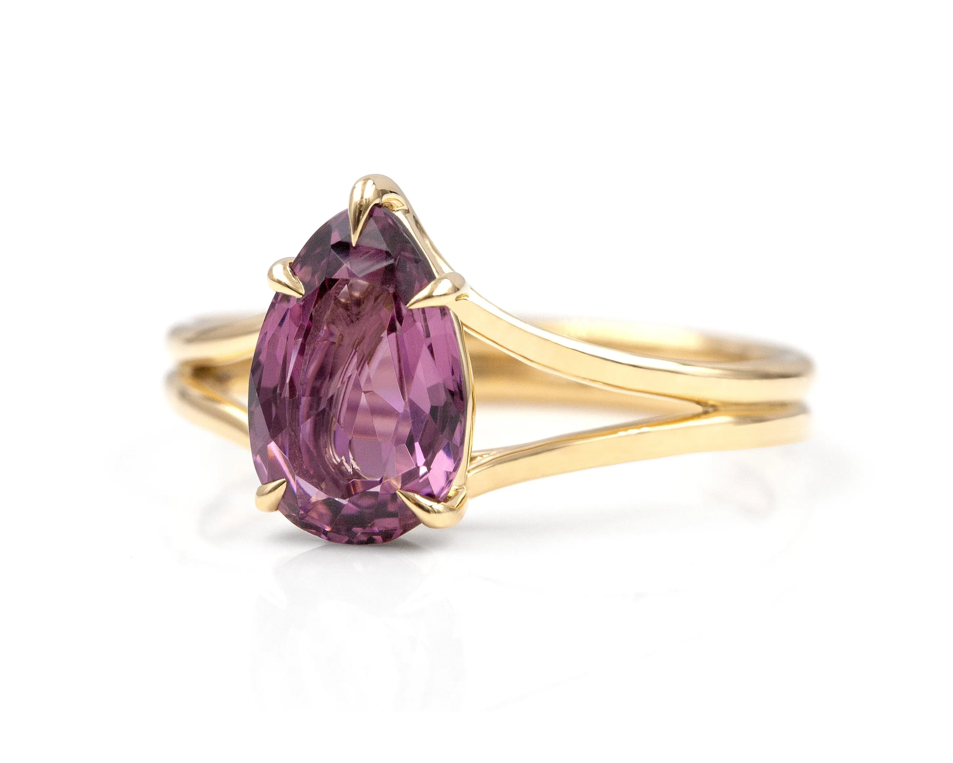 1.95-Carat Pear Spinel Gemma Ring (Ready to Ship)