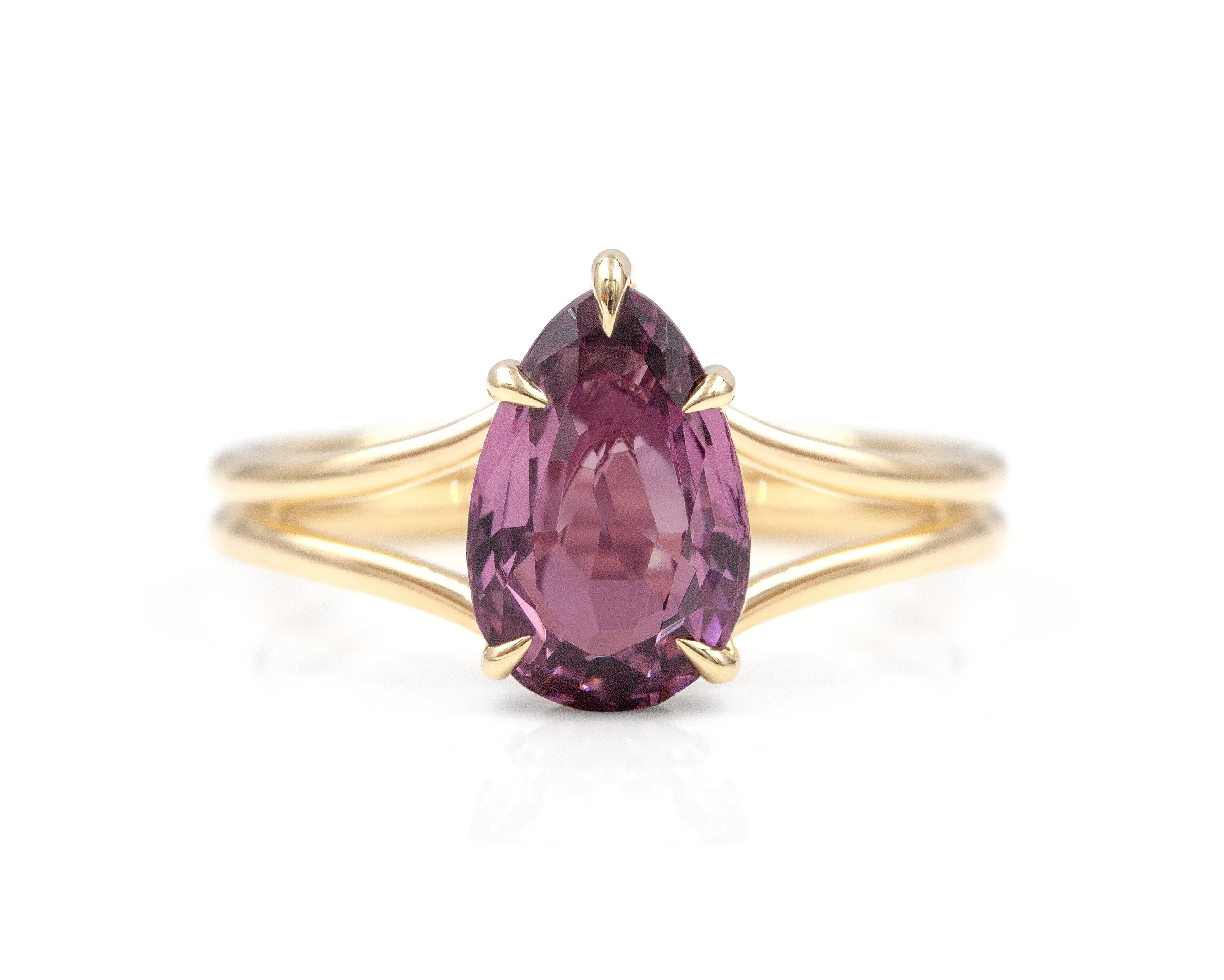 1.95-Carat Pear Spinel Gemma Ring (Ready to Ship)