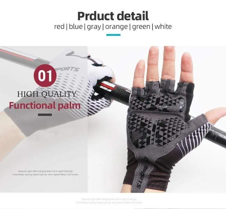 1Pair Half /Full Finger Cycling Gloves With 1Pair Cycling Socks Men Women Sports Bike Gloves Racing  Bicycle Set