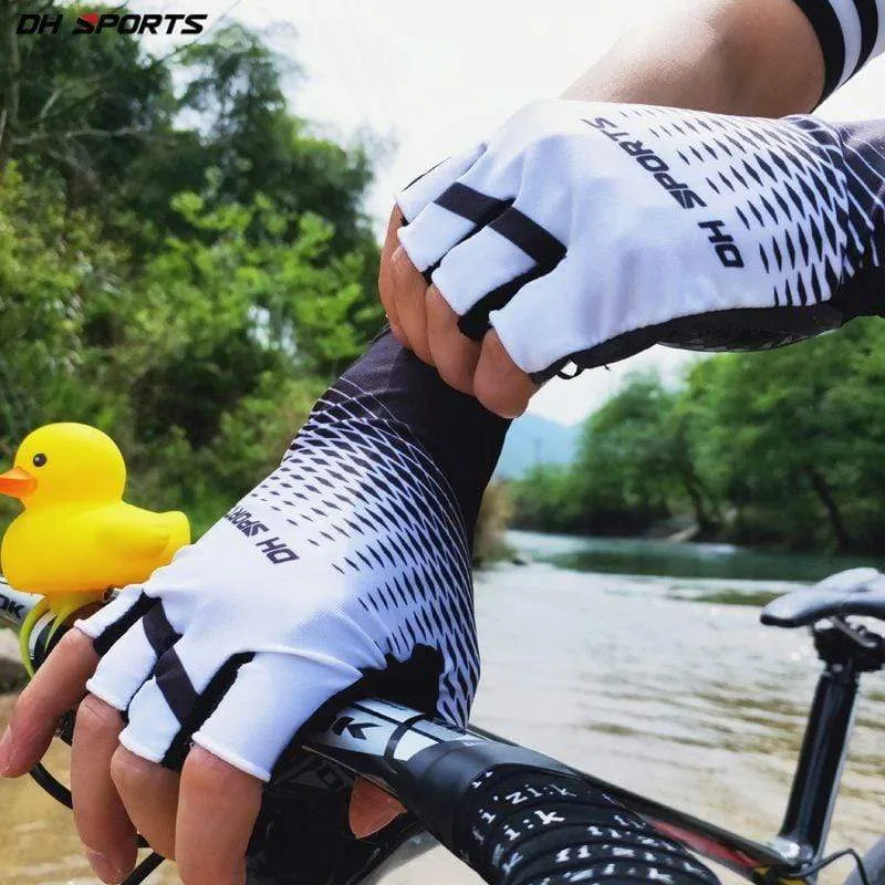 1Pair Half /Full Finger Cycling Gloves With 1Pair Cycling Socks Men Women Sports Bike Gloves Racing  Bicycle Set