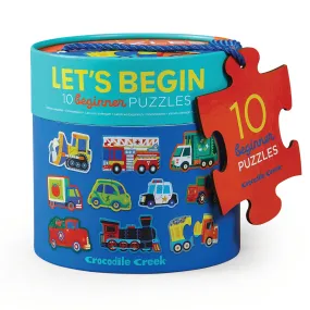 2 Piece Puzzles - Vehicles