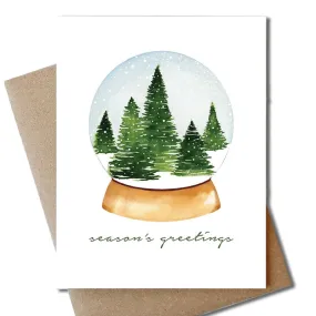 ABIGAIL JAYNE DESIGN | Snow Globe Holiday Card