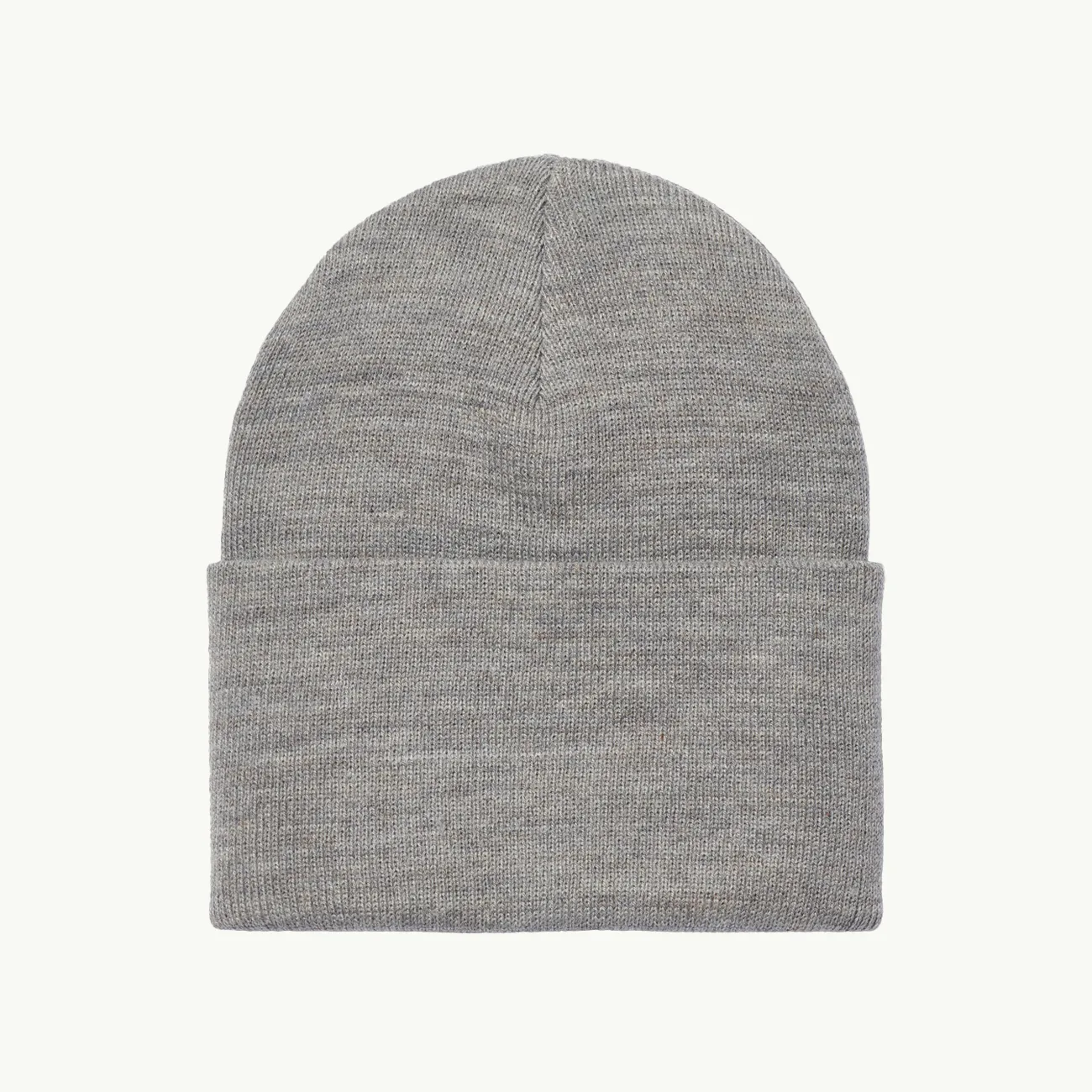 Acrylic Watch Hat - Grey Heather