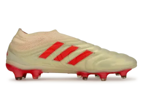 adidas Men's Copa 19  FG Off White/Solar Red