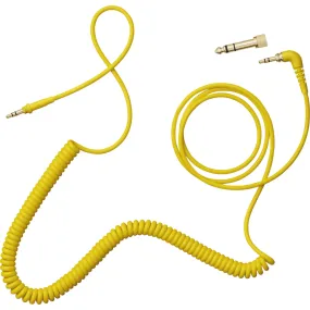 AIAIAI 1.5m Coiled Cable with Adaptor | Yellow