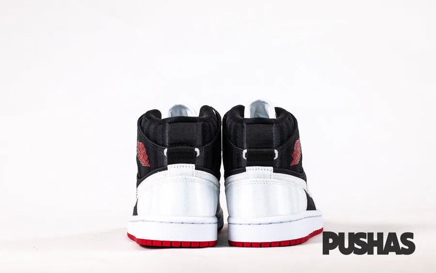 Air Jordan 1 Mid SE Utl 'White Black Red' (2021)