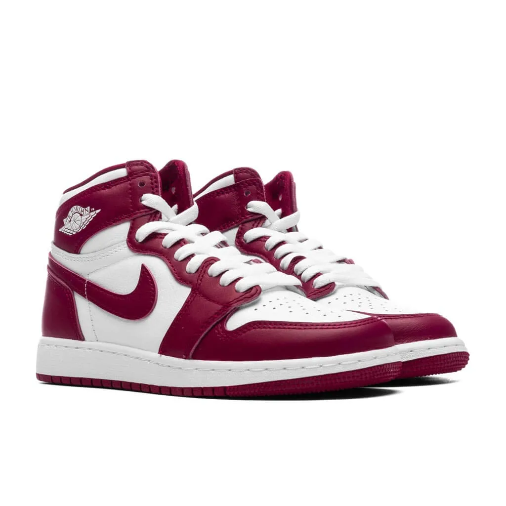 Air Jordan 1 Retro High OG (GS) - White/Team Red