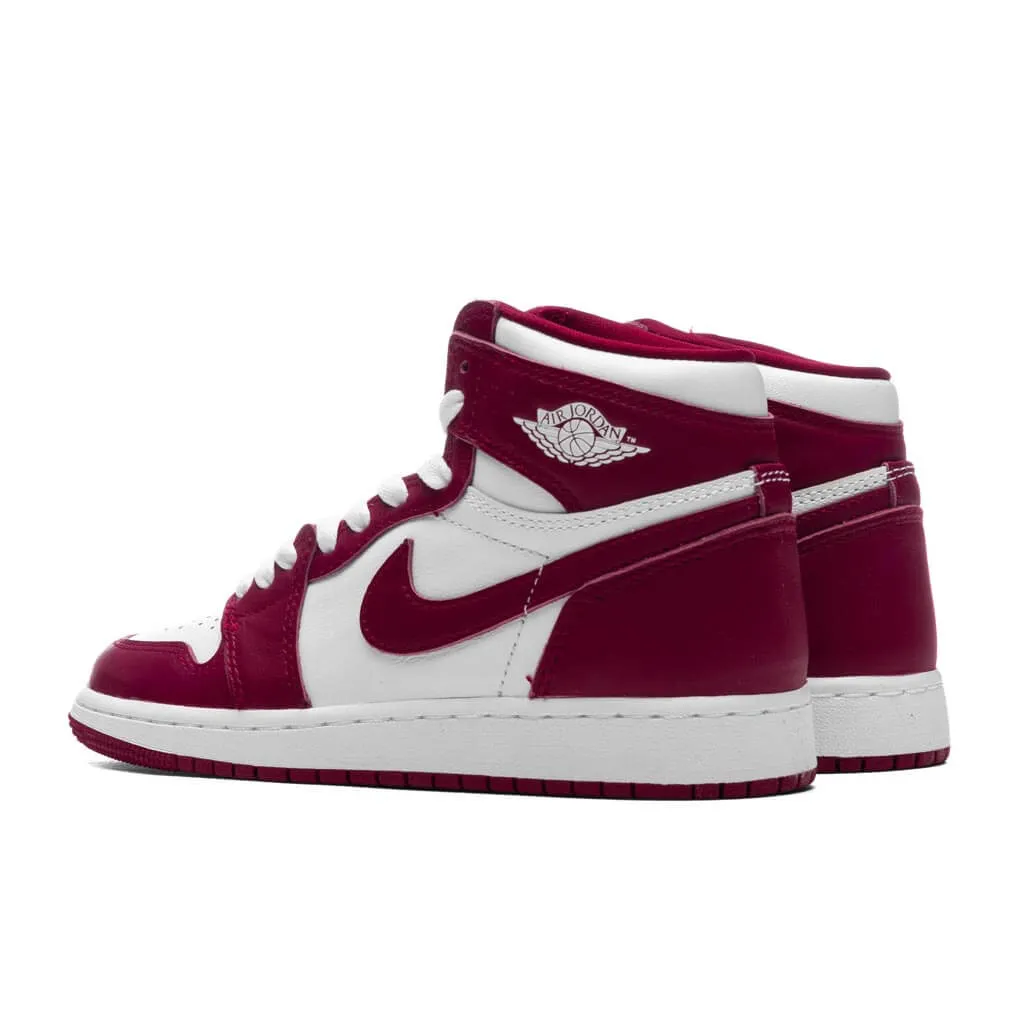 Air Jordan 1 Retro High OG (GS) - White/Team Red