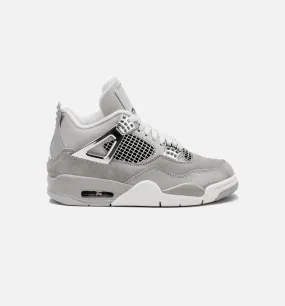 Air Jordan 4 Retro Frozen Moments Womens Lifestyle Shoe - Grey/White Limit One Per Customer