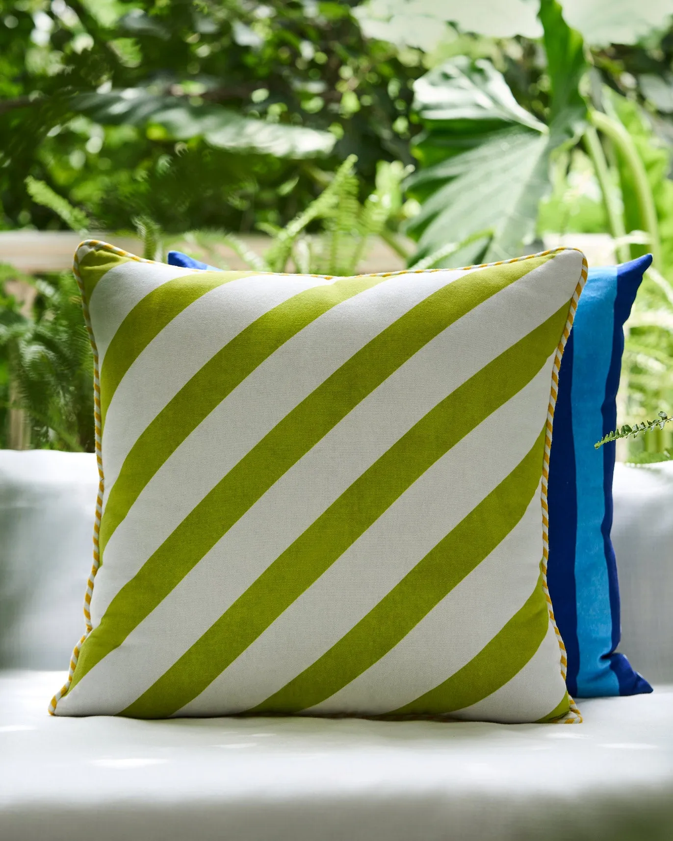 Alam Cushion Cover - Indigo