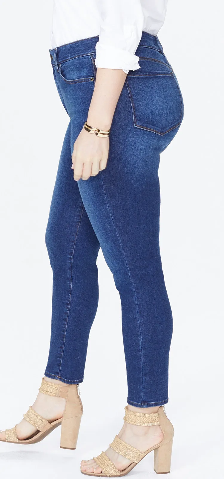 Ami Skinny Jeans Mediumblauw Premium Denim (Plus) | Quinn