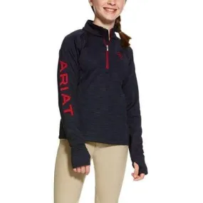 Ariat Girls Tek Team Sweatshirt Navy