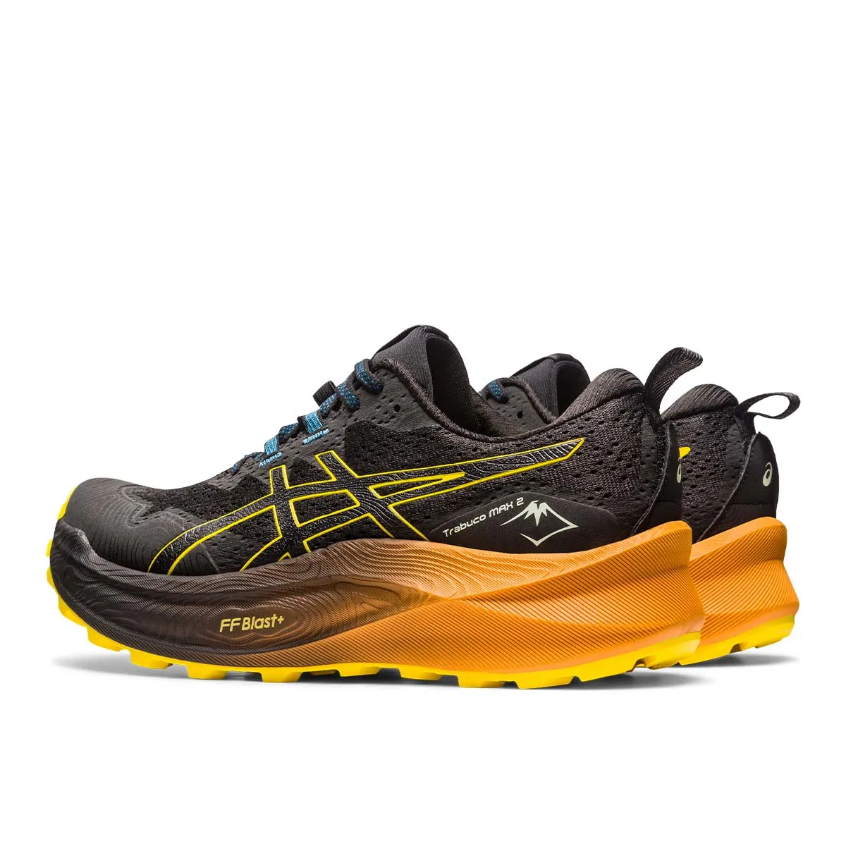 Asics Trabuco Max 2 Men Black Yellow   