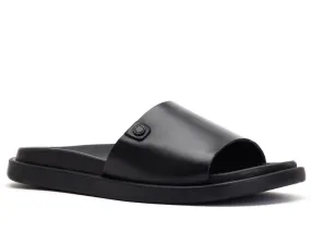 Base London Harko Waxy Mens Leather Mule Sandal