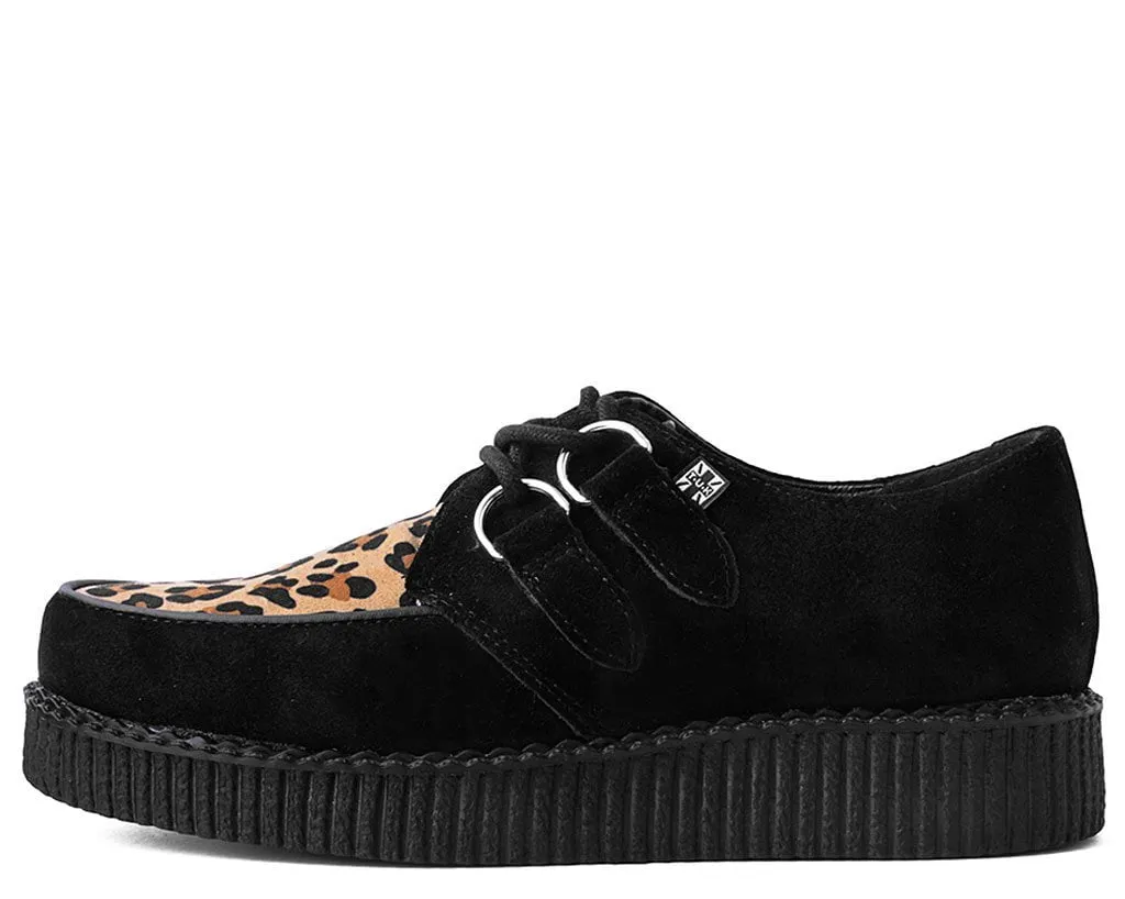 Black & Leopard Viva Low Creeper