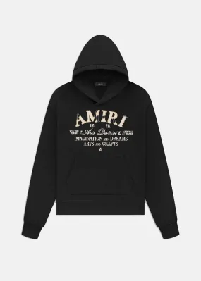 Black Distressed Arts District Hoodie