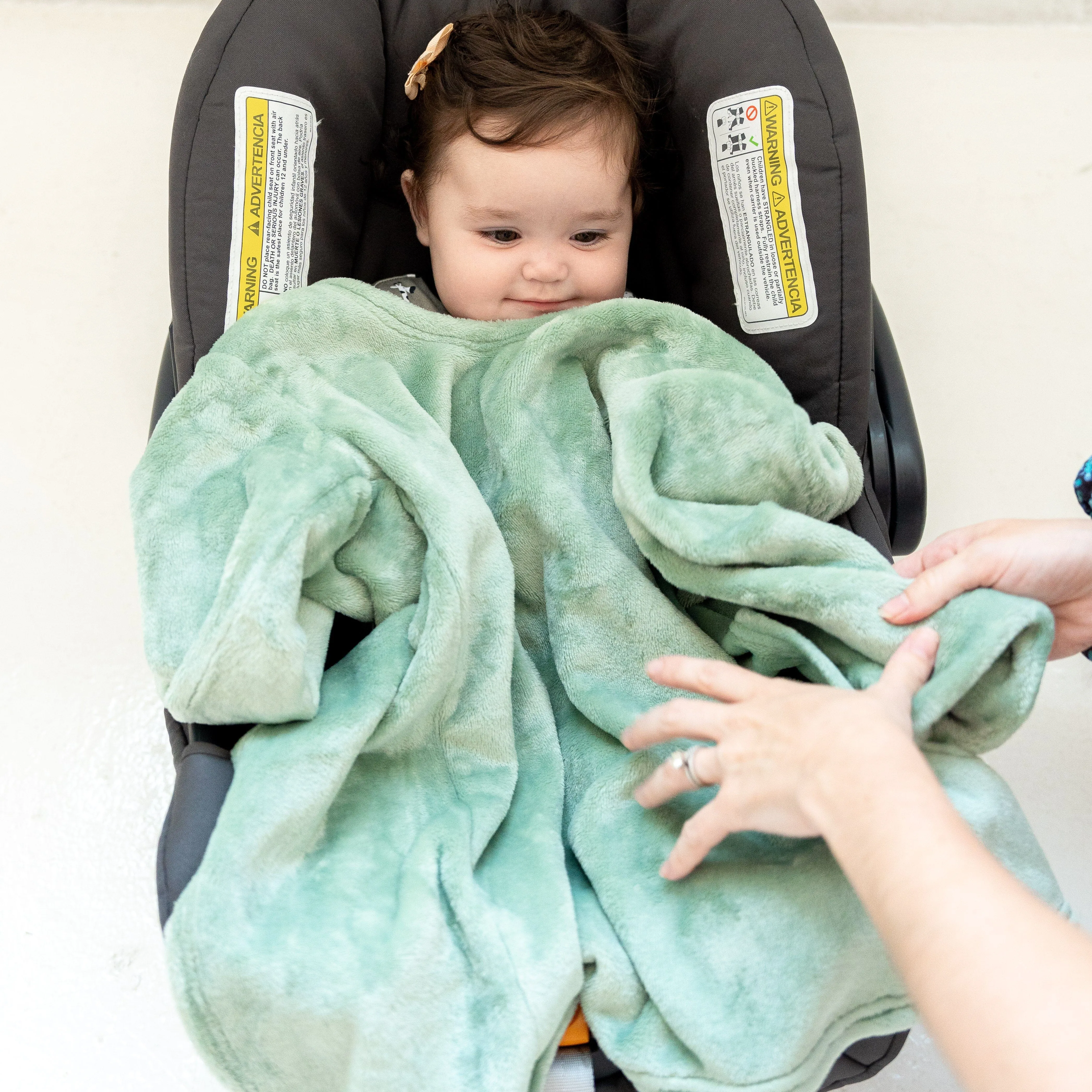 Buckle Me Baby Car Seat Blankie