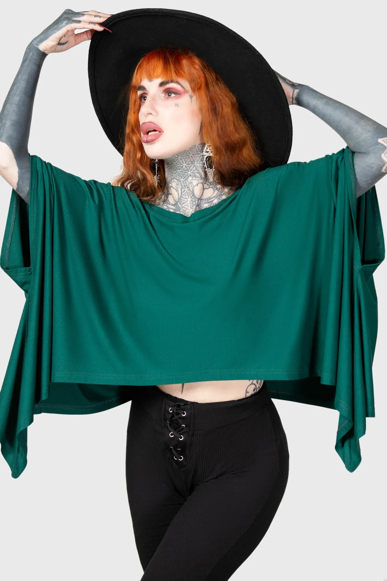 Celestial Bodies Top [TEAL]