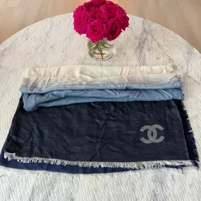 Chanel CC Ombré Shawl