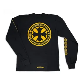 CHROME HEARTS HOLLYWOOD PLUS LONGSLEEVE BLACK/YELLOW