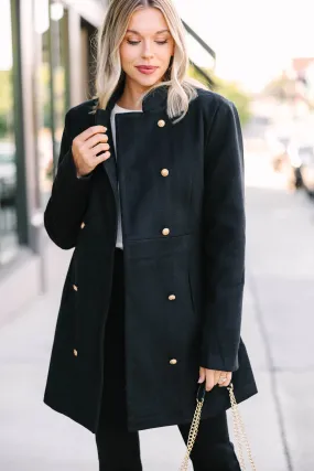 City Streets Black Coat