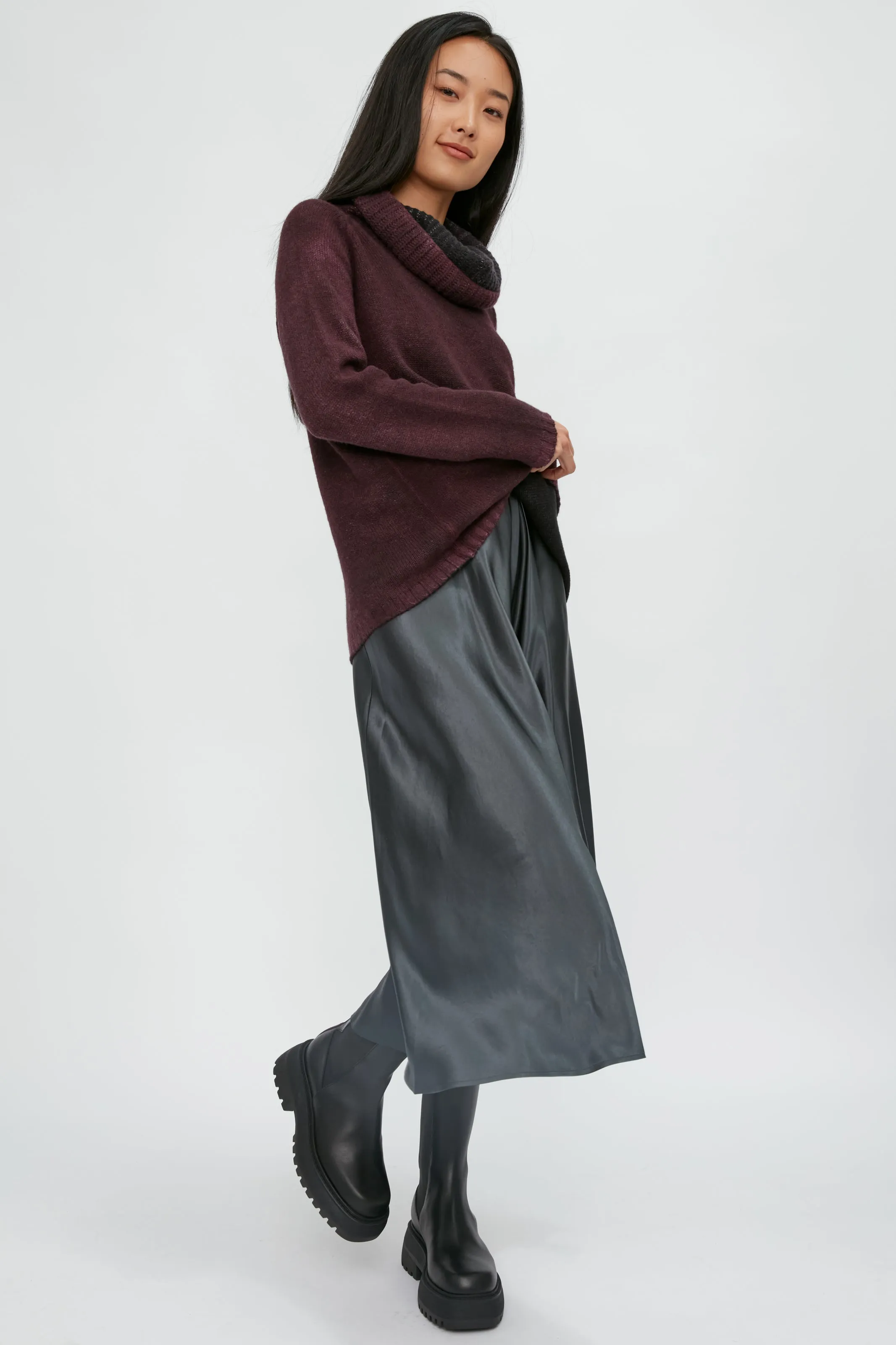 Coimbra Skirt in Medium Grey