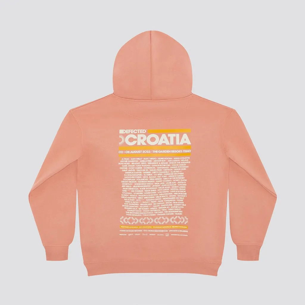 Defected Croatia 2023 Line-Up Hoodie