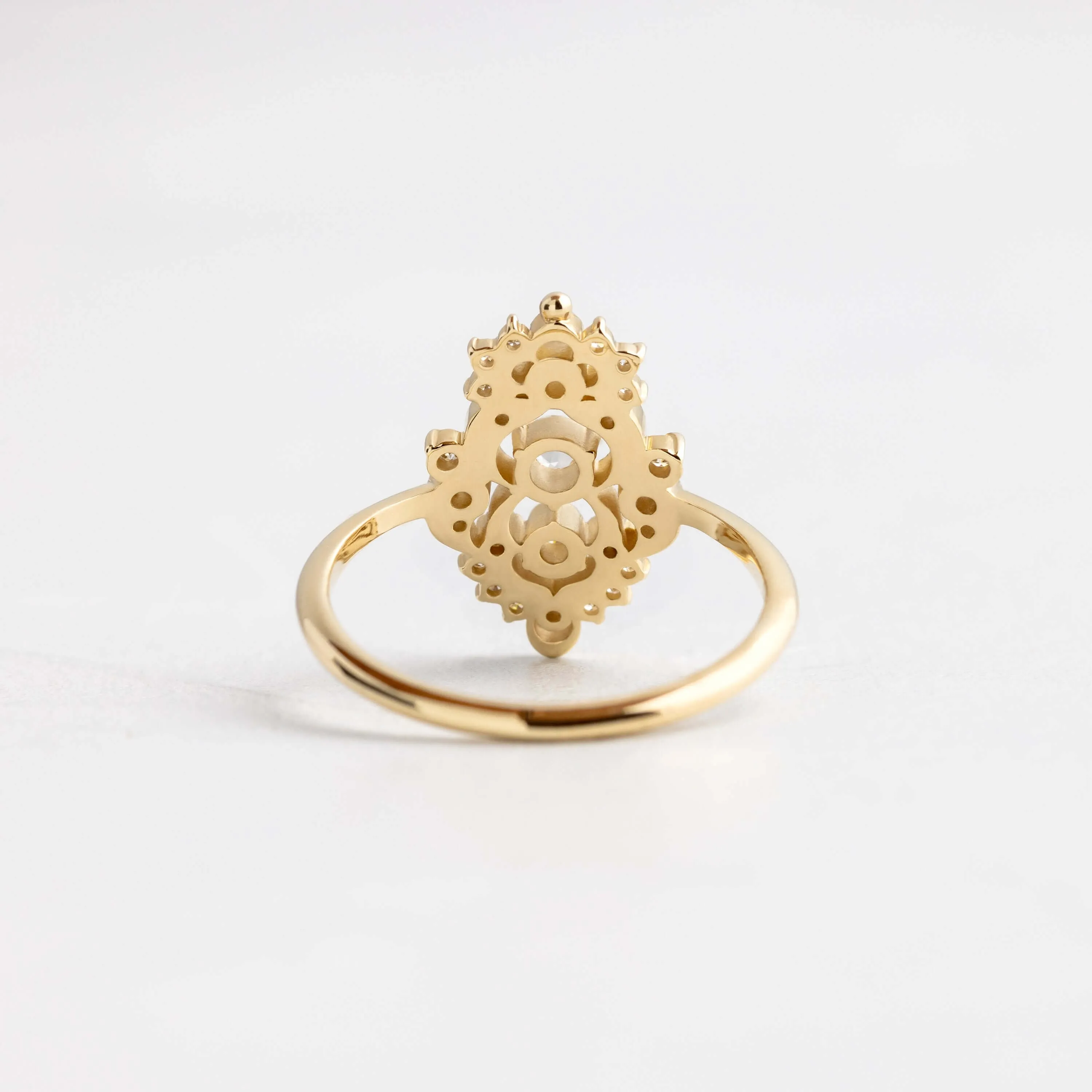 Drawing Room Ring, Sized to Order