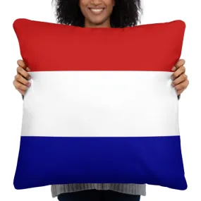 Dutch Pillow / Striped Pillow With The Netherlands Flag Colors