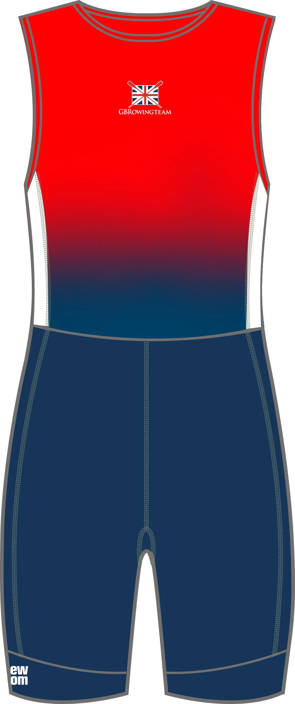 GB Rowing Men's Race Suit