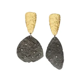 Good Vibes Black Diamond Earrings