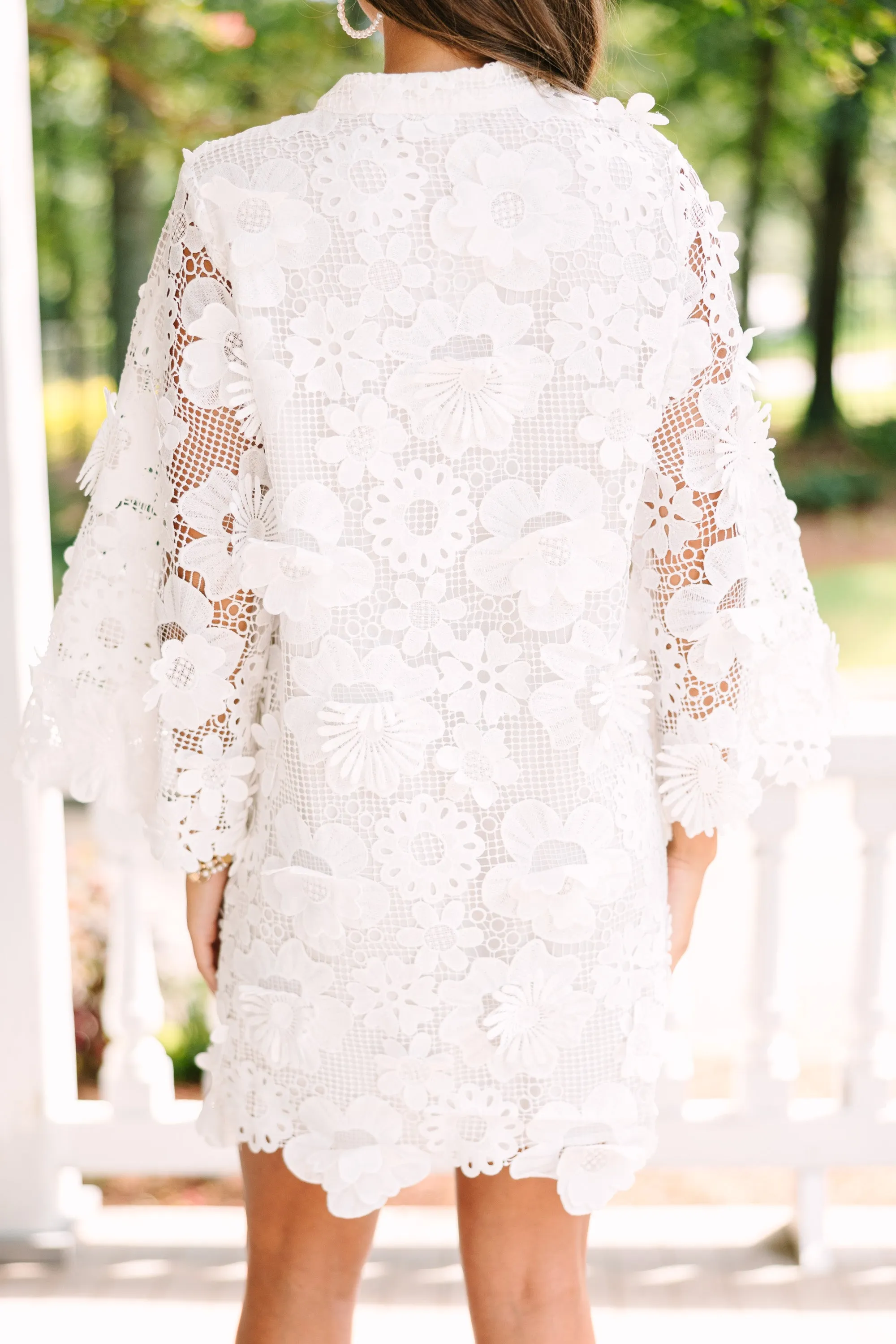 J. Marie: Introduce Yourself White Lace Dress