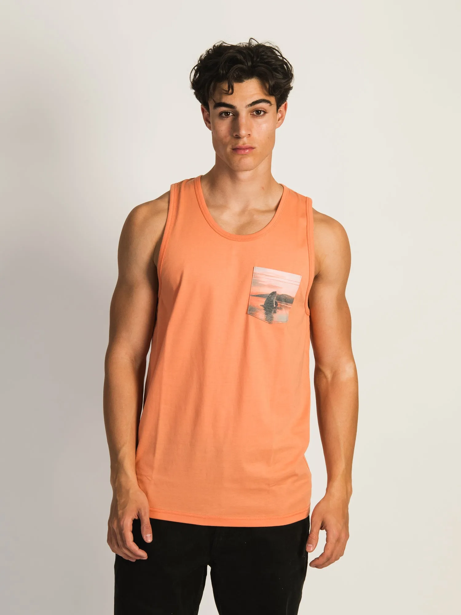 KOLBY POCKET TANK - CORAL