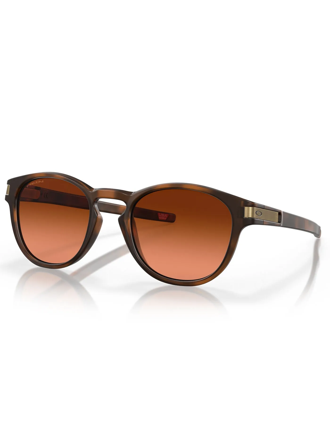 Latch Matte Brown Tortoise/Prizm Brown Gradient Sunglasses