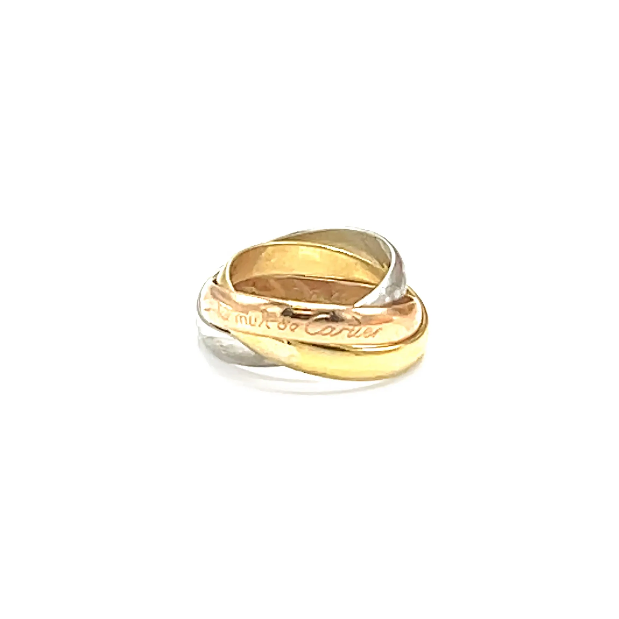 Le Must de Cartier Trinity Ring in 18k Gold