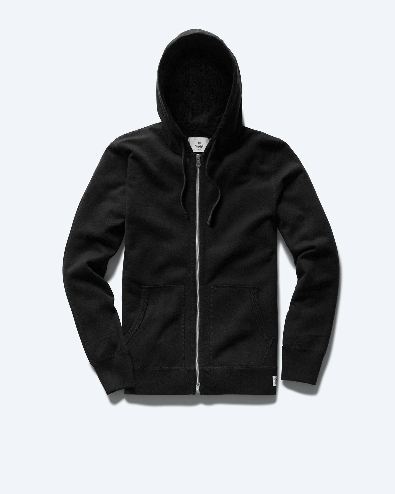 Lightweight Terry Slim Zip Hoodie