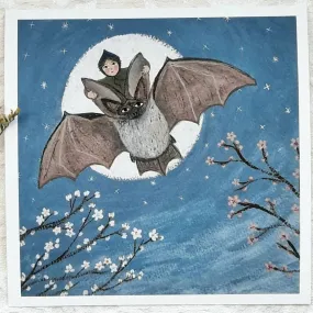 LYDIA MAE DESIGN BAT GREETINGS CARD