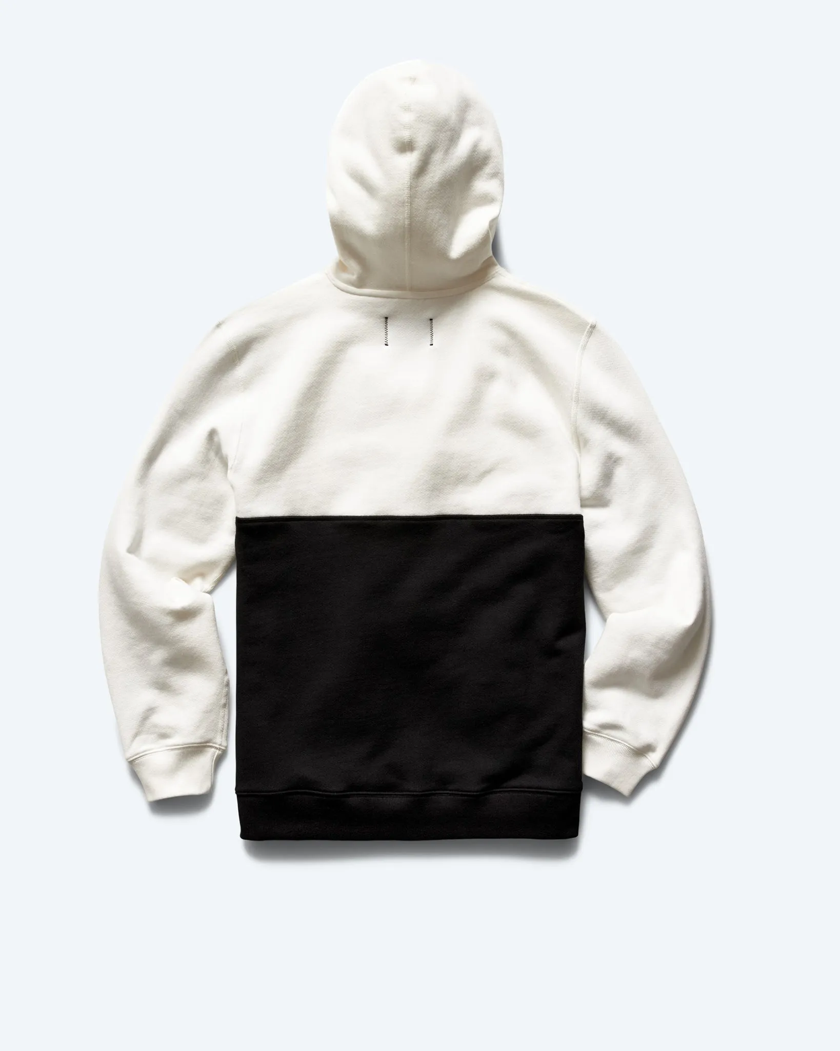 Midweight Fleece Colour Block Hoodie