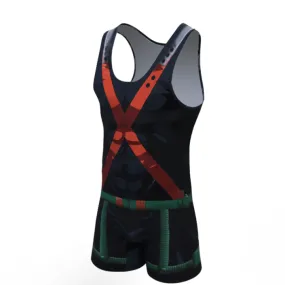 My Hero Academia 'Bakugo' Men's Powerlifting Singlet