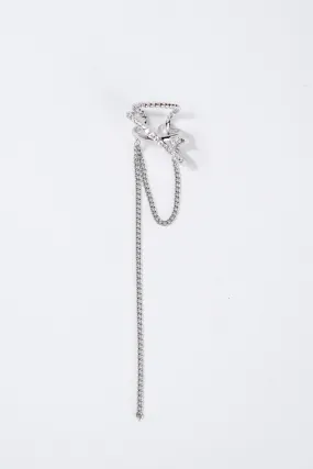 Natalie Cuff Dangle CZ Earring