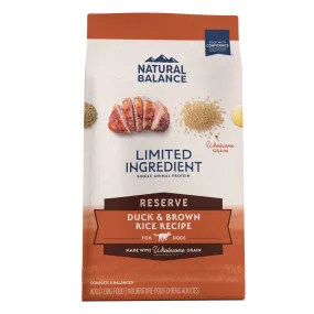 Natural Balance L.I.D. Limited Ingredient Diets Duck & Brown Rice Formula Dry Dog Food