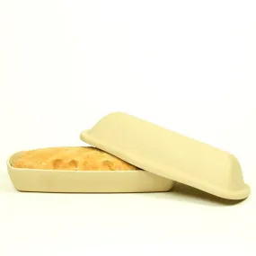 NEW! Covered Bread Pan by Emerson Creek Pottery Made in USA 2090000