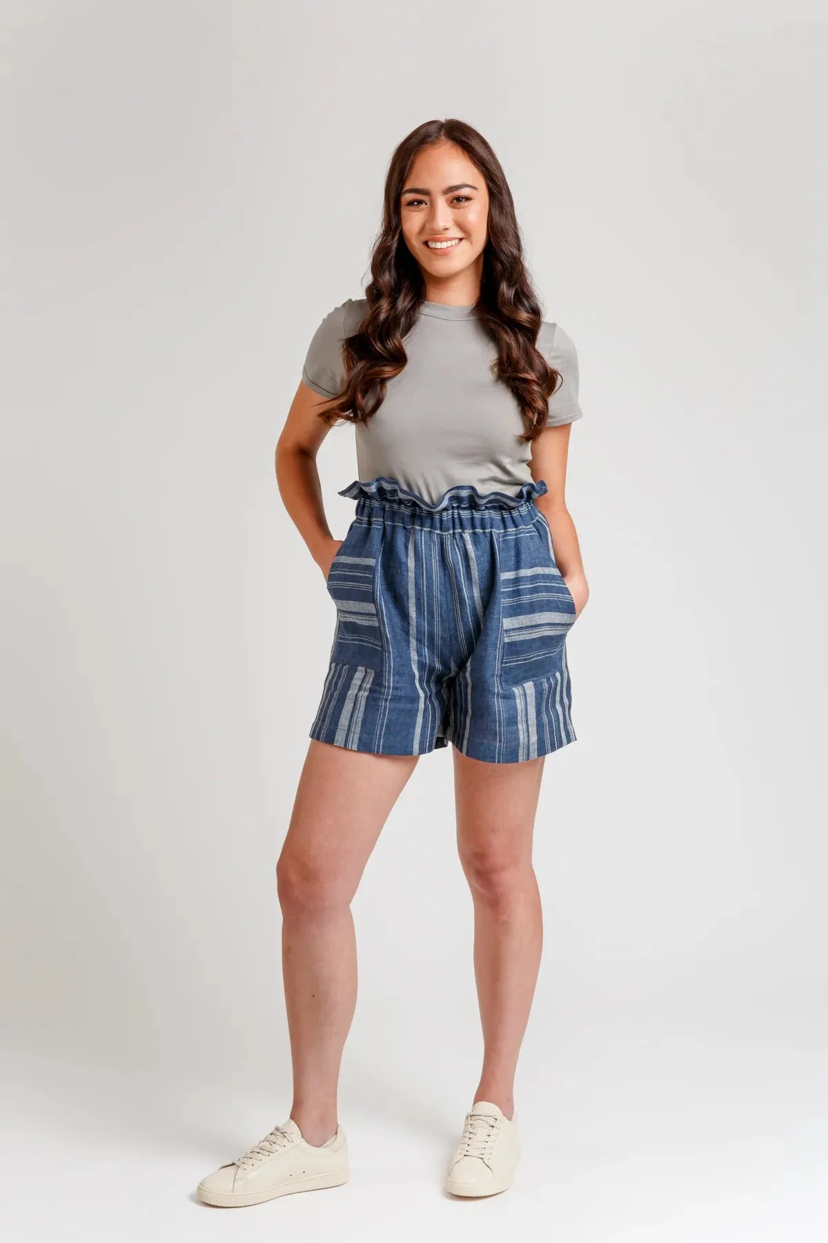 Opal Pants and Shorts Sewing Pattern by Megan Nielsen