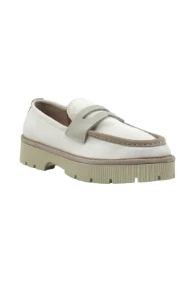 PANCHIC Mocassino Donna White Yellow P99W004-00630027