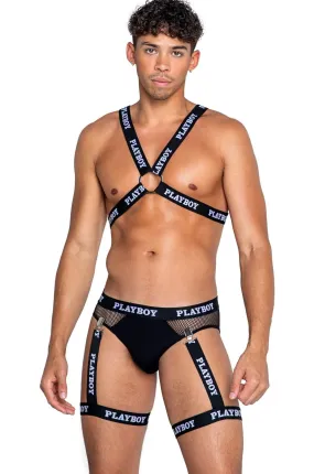 Playboy Mens Dark Room Harness