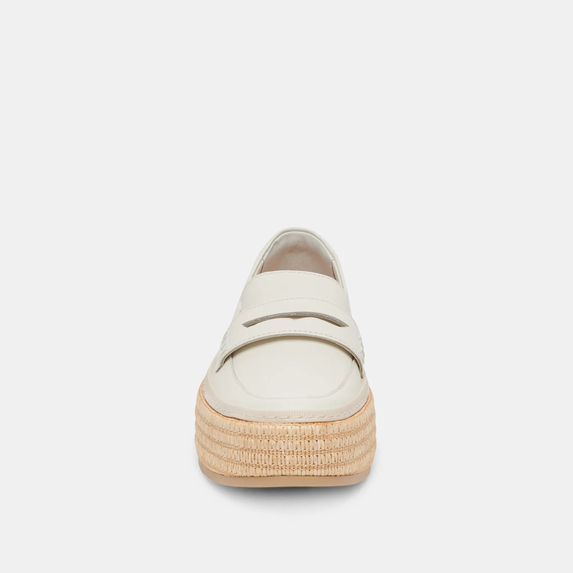 RANNA LOAFERS IVORY LEATHER