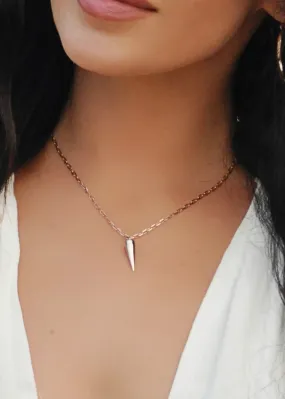 Rebel  Spike Necklace