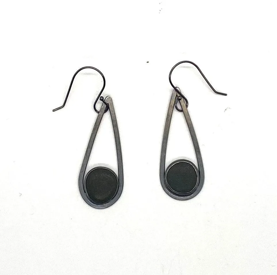 Rock Teardrop Earrings