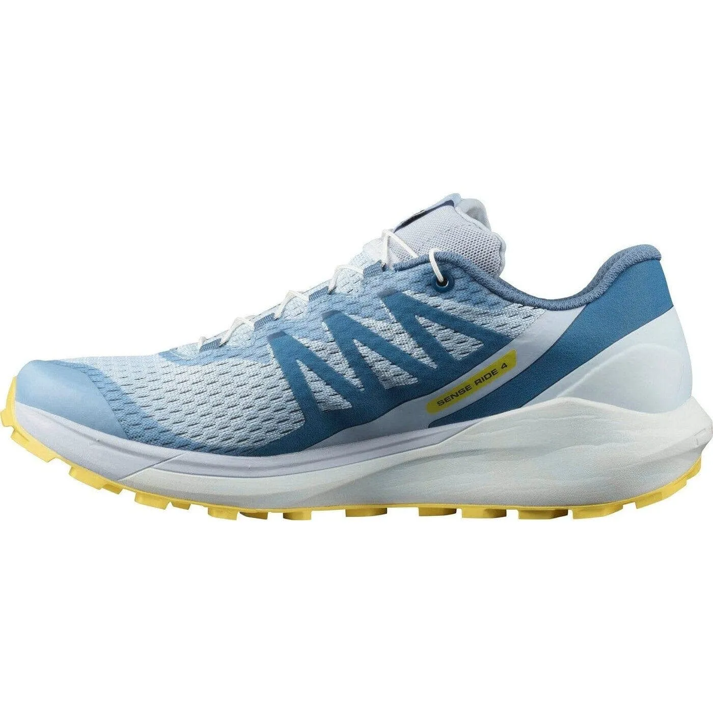 Salomon Sense Ride 4 (Women's) - Artic Ice/Kentucky Blue/Lemon Zest